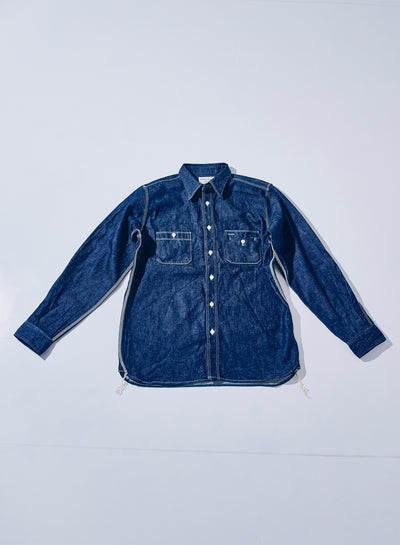 Samurai SJCBS25W “Rain Selvedge Chambray Work Shirt”