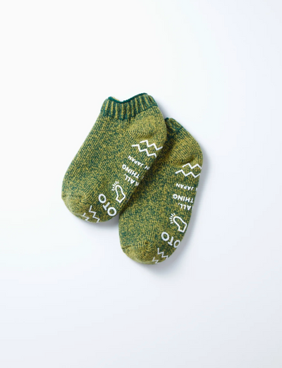 Rototo chausson vert/kaki