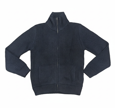 Chicama Gilet  6 fils en Alpaga Navy