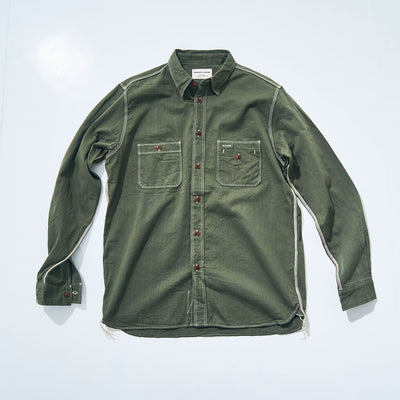 Chemise Samuraï Jeans SJCBS24 HBW Olive