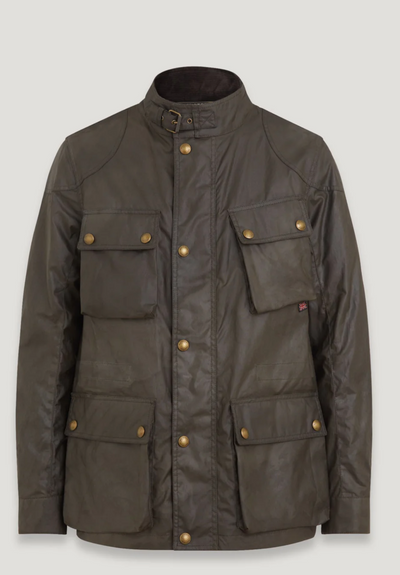 Belstaff Fieldmaster wax olive