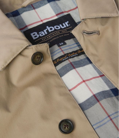 Trench Barbour Rokig Beige